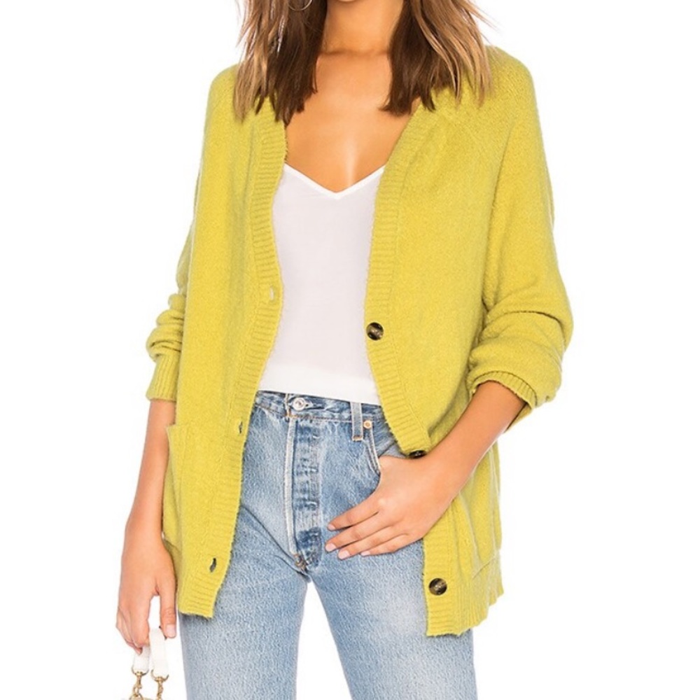 For Love And Lemons Davis Button Up Cardigan